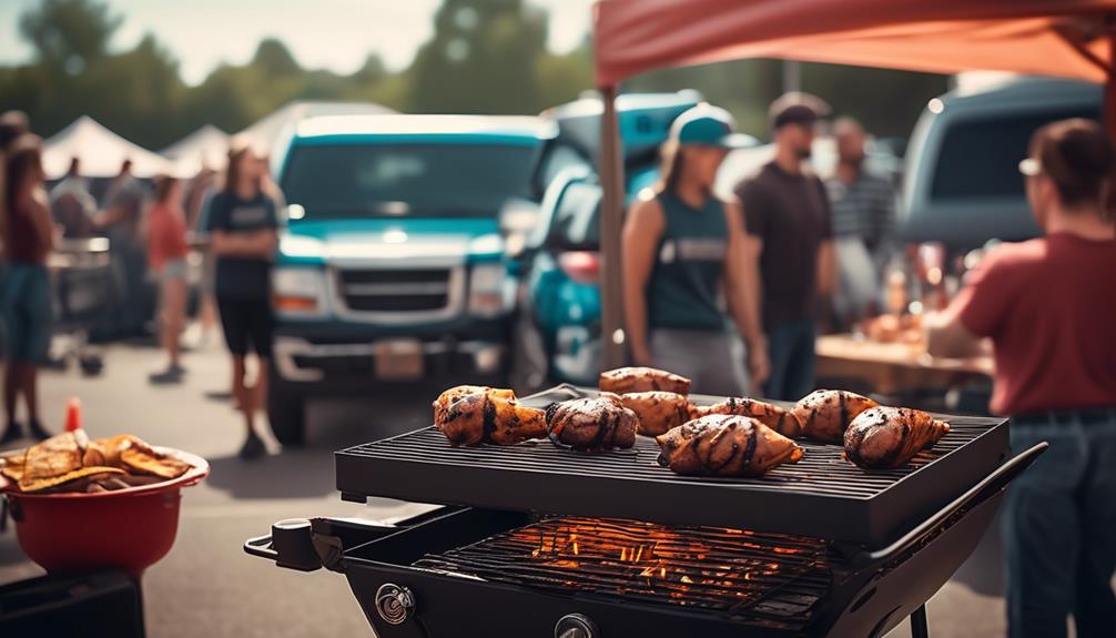 portable charcoal grills for tailgating