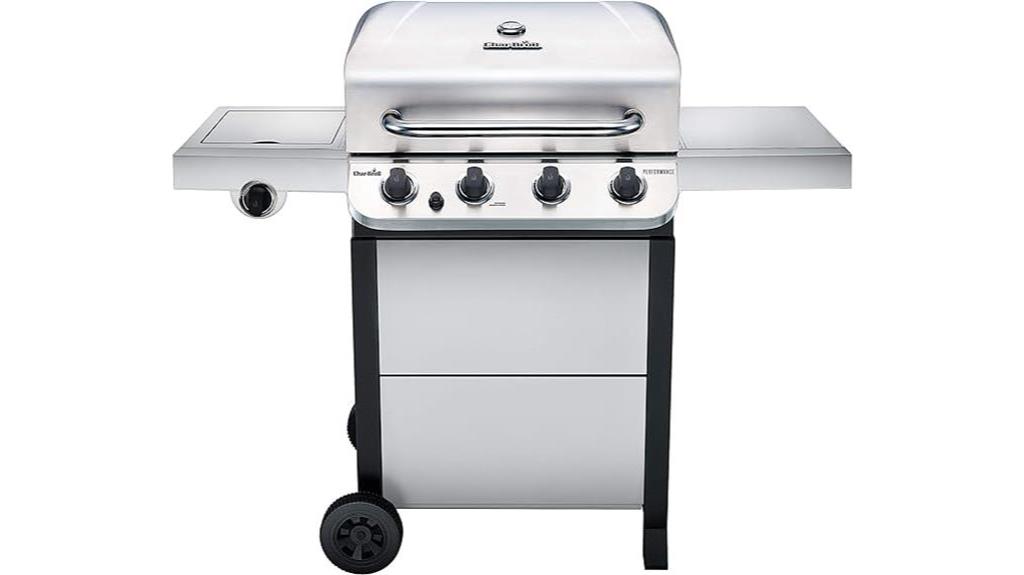 detailed review of char broil performance 4 burner grill