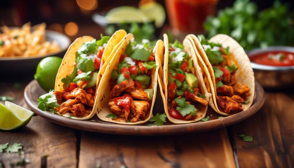 mouthwatering bbq chicken tacos